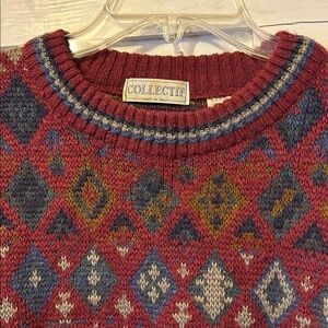 Vintage Collectif Men’s Sweater Italian Wool Mohair Sz X-Large Ex Cond Grandpa